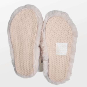 Memory Fur Double Strap Slippers Foam - Image 2